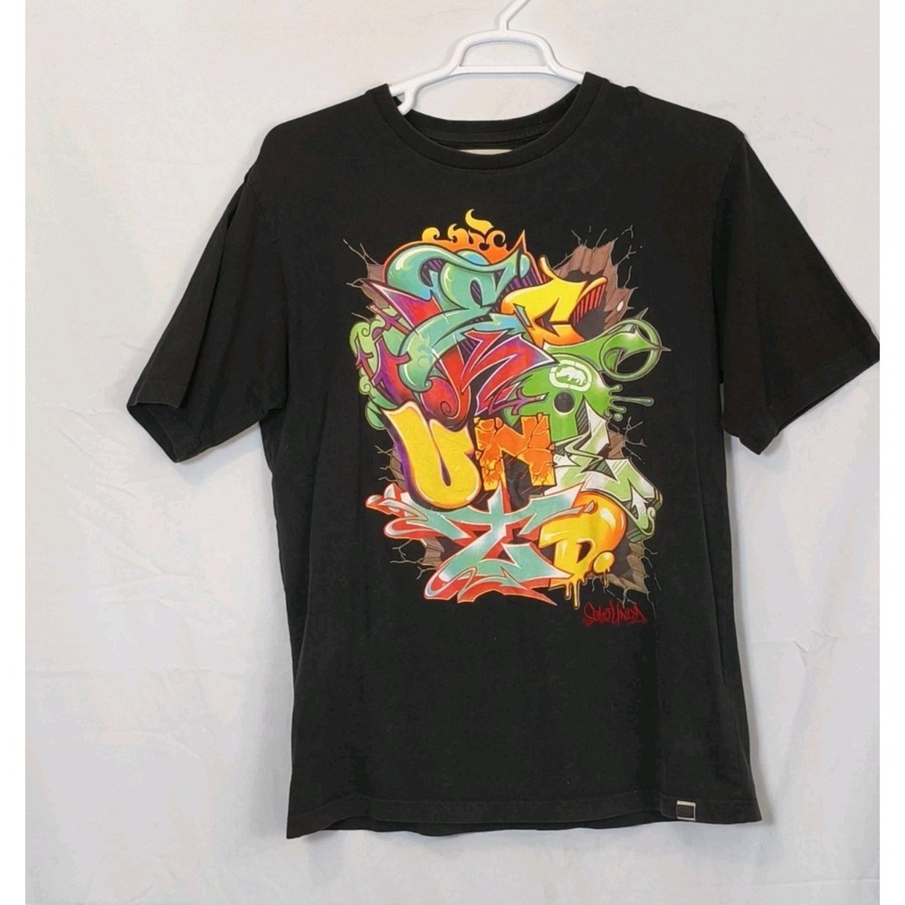 Ecko Unltd‎ Heritage Collection Black Shirt L Graffiti Marc Ecko